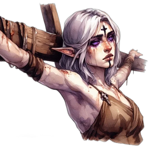staff, weapon, sword, fantasy art transparent PNG cut-out