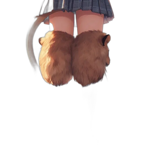 hair, animal, creature, shoes transparent PNG cut-out