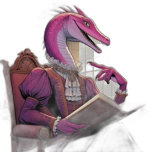 dragon, staff, creature, furniture transparent PNG cut-out