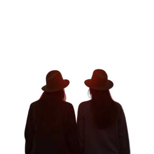 hat, jacket, mask, staff transparent PNG cut-out