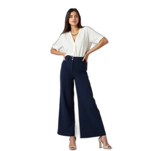 monochrome, woman, standing, her transparent PNG cut-out