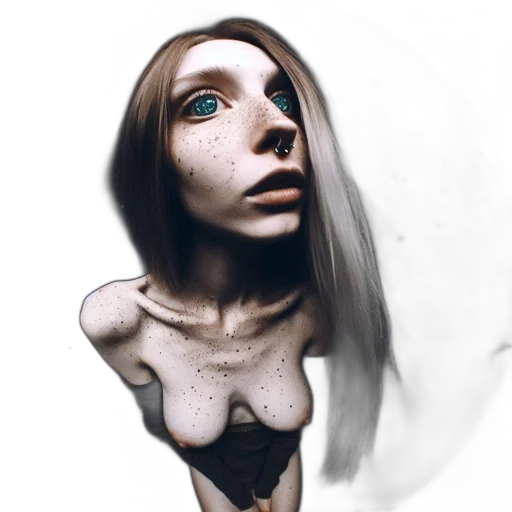 face, mask, creature, robot transparent PNG cut-out