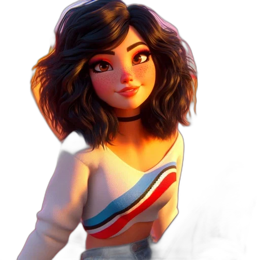 dress, jacket, hair, face transparent PNG cut-out