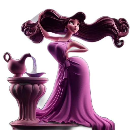 dress, crown, hair, jewelry transparent PNG cut-out