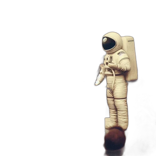 robot, staff, mask, creature transparent PNG cut-out