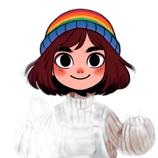 hat, crown, pixel art, cartoon transparent PNG cut-out