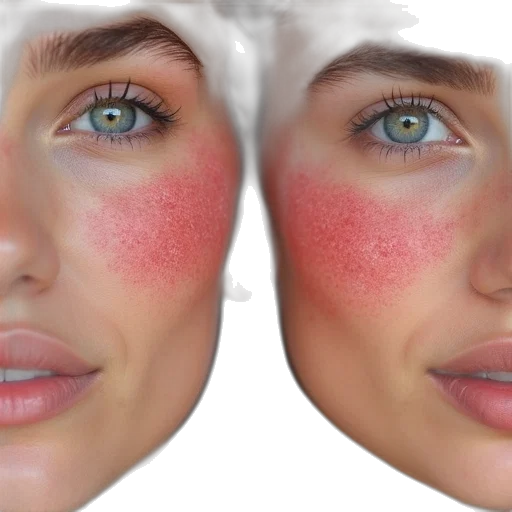face, mask, photorealistic, 3d render transparent PNG cut-out