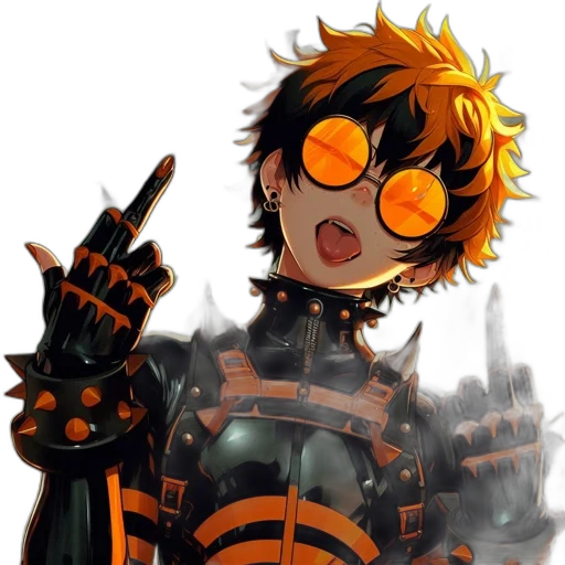 mask, weapon, jacket, robot transparent PNG cut-out