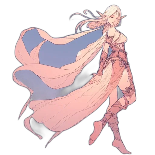 dress, sword, weapon, staff transparent PNG cut-out