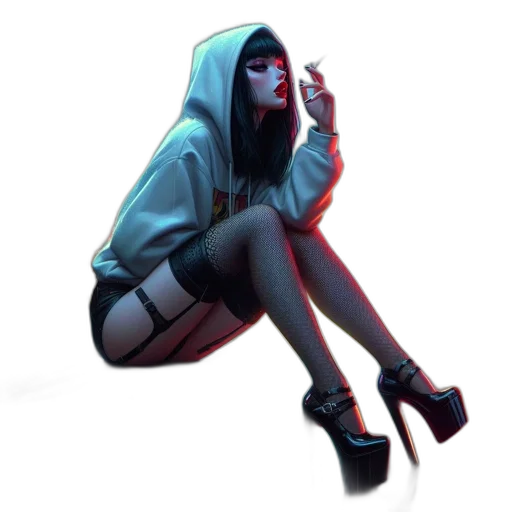 jacket, shoes, umbrella, dress transparent PNG cut-out