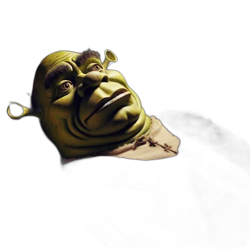mask, staff, face, creature transparent PNG cut-out