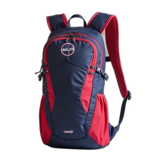 jacket, women, hydration, bag transparent PNG cut-out