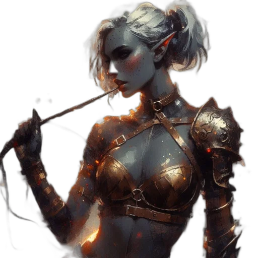 sword, staff, weapon, fantasy art transparent PNG cut-out
