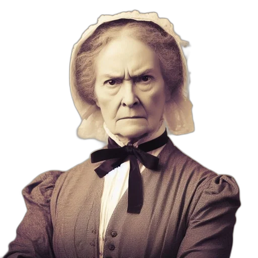 face, staff, elderly, woman transparent PNG cut-out