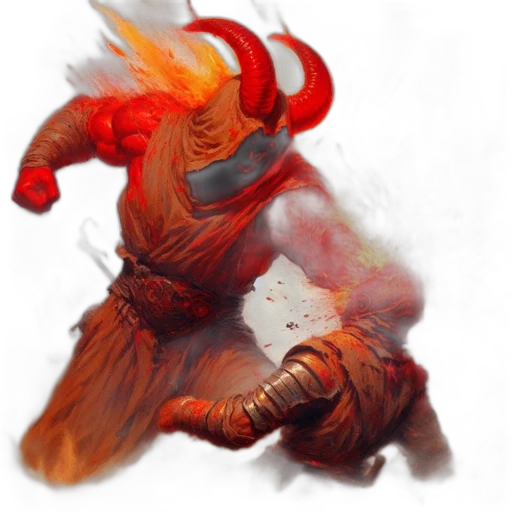 dragon, weapon, mask, staff transparent PNG cut-out