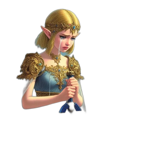 staff, crown, sword, dress transparent PNG cut-out