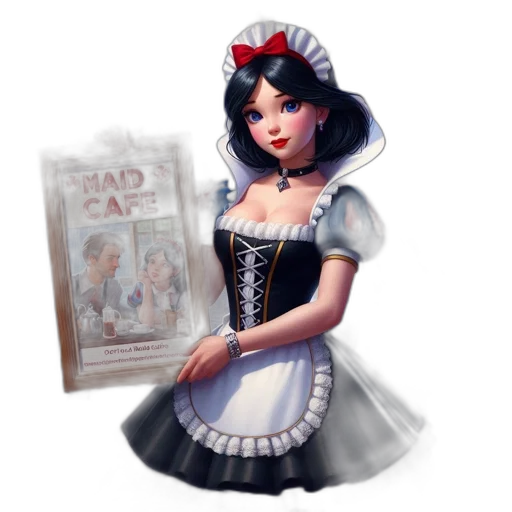 dress, staff, 3d render, concept art transparent PNG cut-out