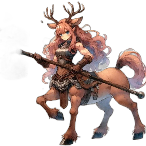 animal, weapon, staff, creature transparent PNG cut-out