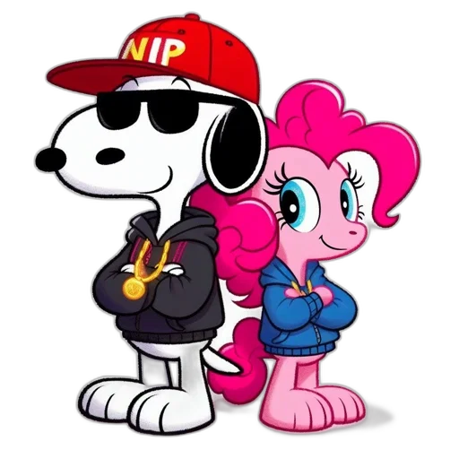 staff, jacket, cartoon, vaporwave transparent PNG cut-out