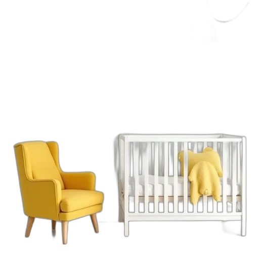 furniture, 3d render, concept art, photorealistic transparent PNG cut-out