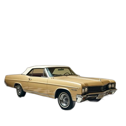 car, photorealistic, 3d render, beige transparent PNG cut-out