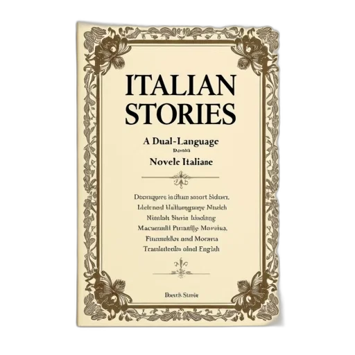 cover, book, titled, italian transparent PNG cut-out