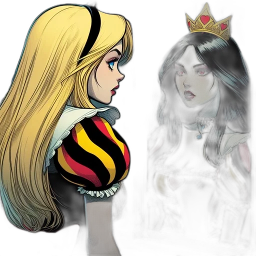 crown, concept art, comic book art, fantasy art transparent PNG cut-out