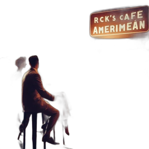 concept art, fog, nostalgic, 1950s transparent PNG cut-out
