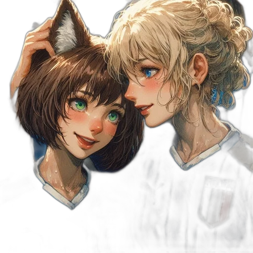mask, watercolor, anime, oil painting transparent PNG cut-out