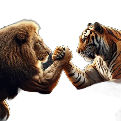 animal, photorealistic, concept art, fantasy art transparent PNG cut-out