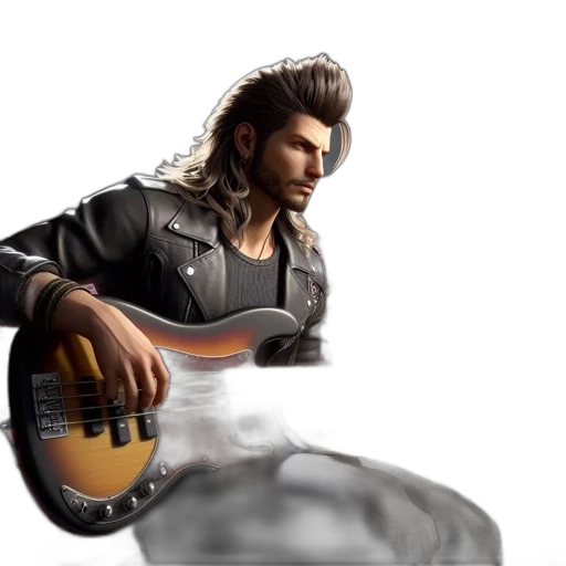 jacket, hair, weapon, concept art transparent PNG cut-out
