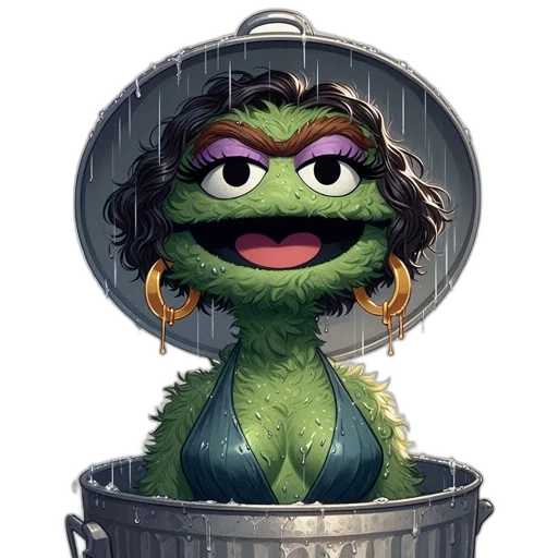 creature, staff, animal, crown transparent PNG cut-out