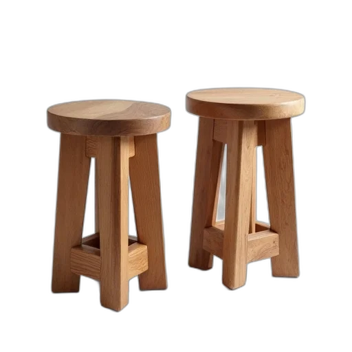 furniture, 3d render, photorealistic, pair transparent PNG cut-out