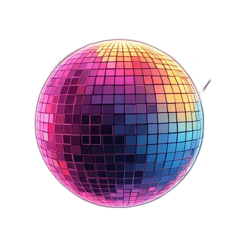 hat, vaporwave, 3d render, pixel art transparent PNG cut-out