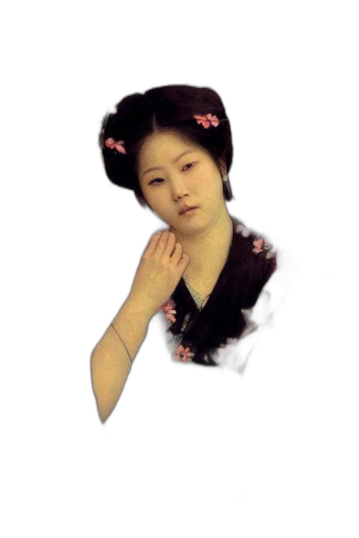 staff, jewelry, face, dress transparent PNG cut-out