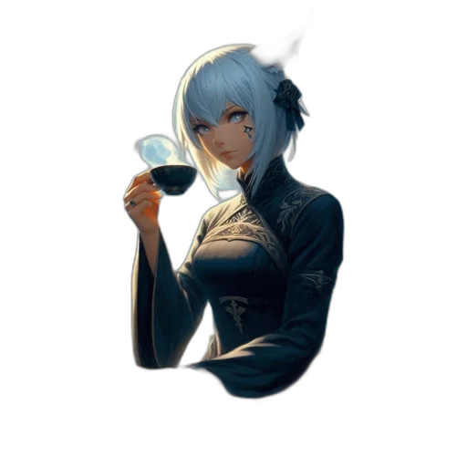 staff, face, weapon, dragon transparent PNG cut-out