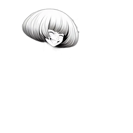 hair, face, hat, mask transparent PNG cut-out
