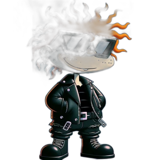 jacket, animal, mask, dragon transparent PNG cut-out