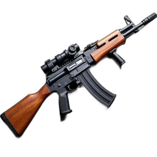 weapon, animal, 3d render, photorealistic transparent PNG cut-out