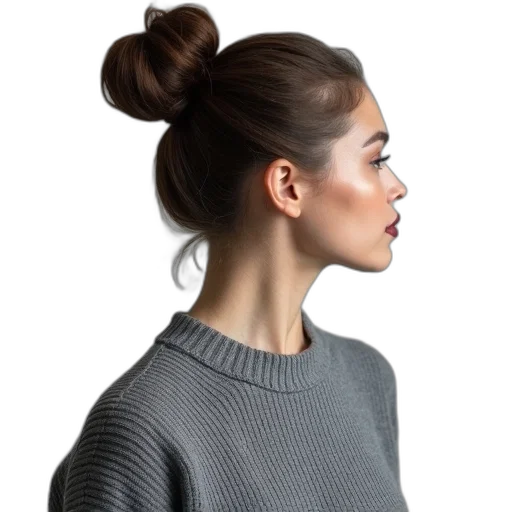 hair, jewelry, hat, face transparent PNG cut-out