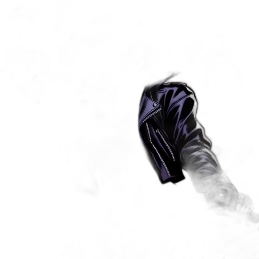 jacket, mask, shoes, weapon transparent PNG cut-out
