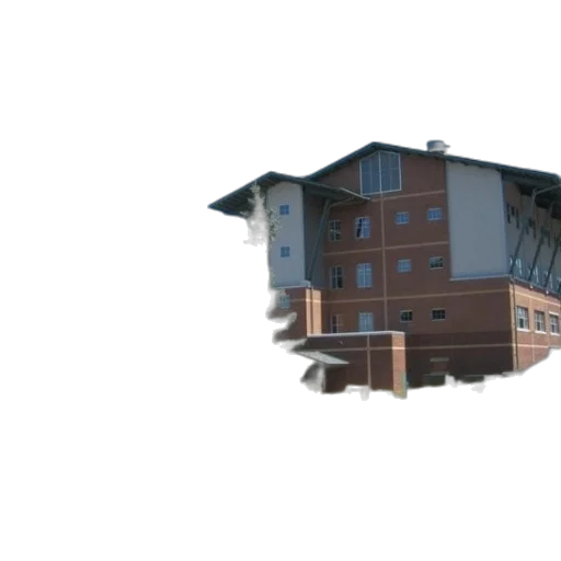 building, umbrella, face, robot transparent PNG cut-out