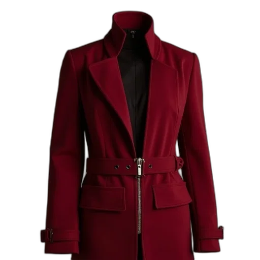 jacket, red, rachel, blanchard transparent PNG cut-out