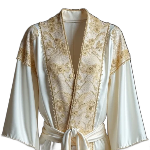 jacket, dress, golden, embroidered transparent PNG cut-out