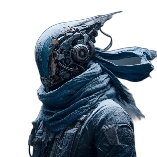 mask, robot, jacket, dragon transparent PNG cut-out