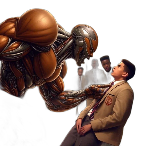 robot, creature, concept art, comic book art transparent PNG cut-out