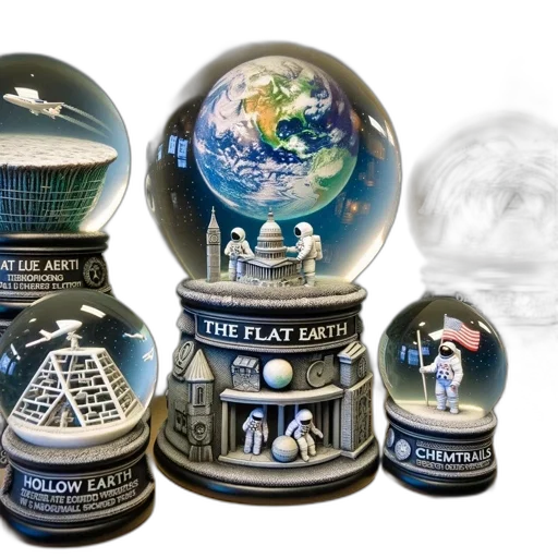 photorealistic, outer space, collection, snow transparent PNG cut-out