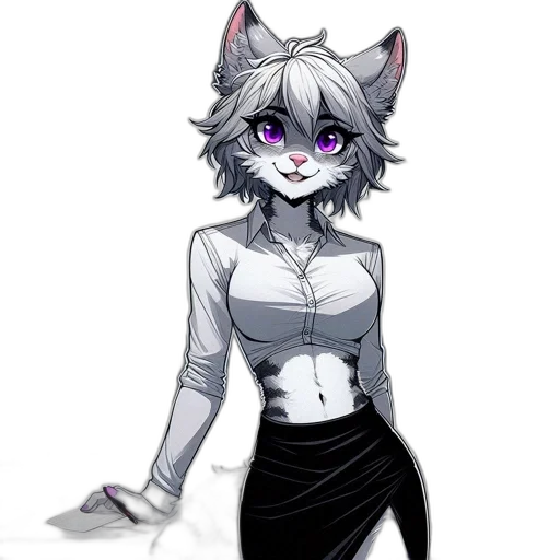 staff, animal, creature, dress transparent PNG cut-out