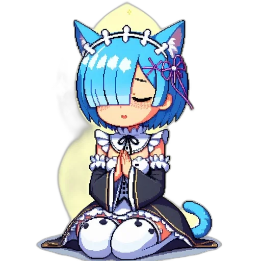 staff, crown, pixel art, anime transparent PNG cut-out