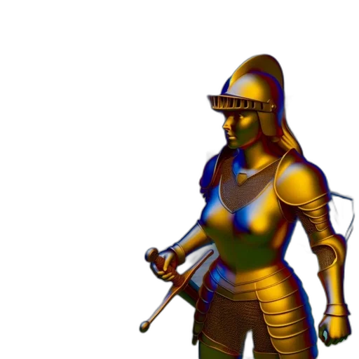 sword, staff, weapon, robot transparent PNG cut-out